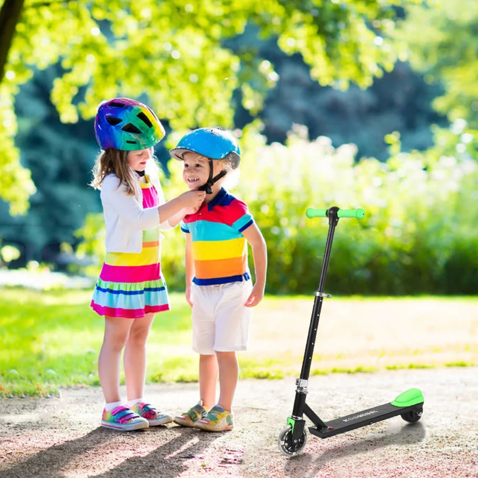 Electric Mini Scooter Kids Height Adjustable 10km Max Range Two Wheel Child Scooter Kids Scooter For Children Scooter Parts Accessories Aliexpress