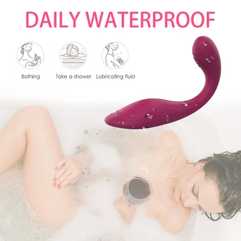 BOMBOMDA Clitoral Stimulator Portable Panty Vibrator Erotic Toys For Adults Invisible Vibrating Egg Sex Toys for Woman Lay On 3