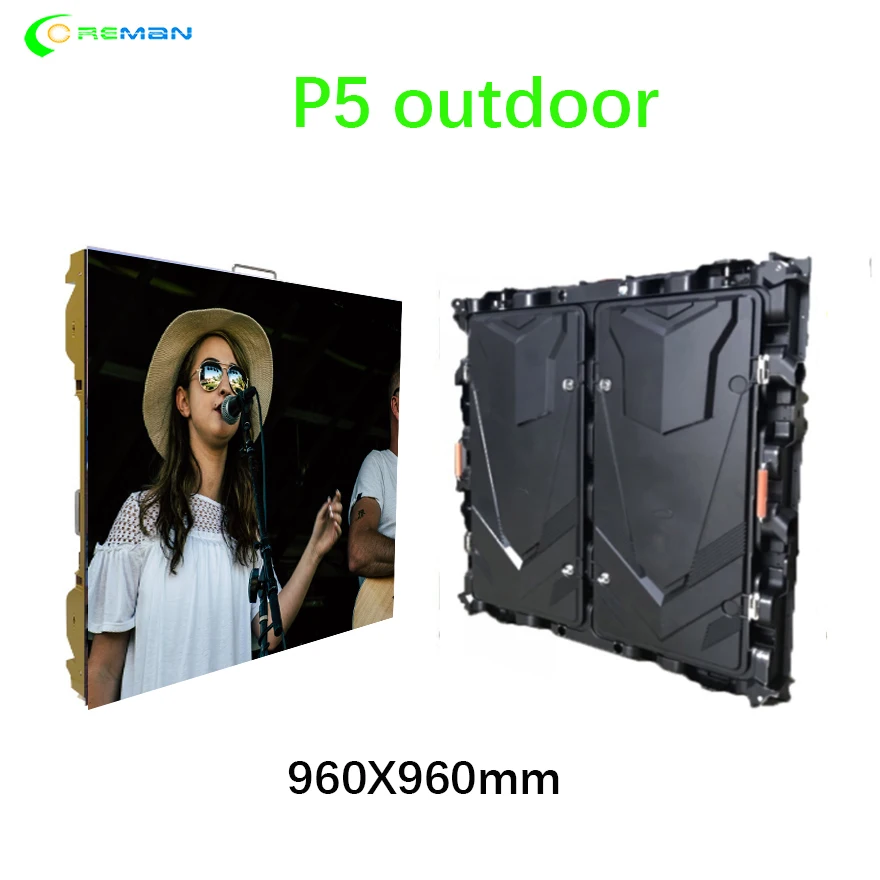 Ali express светодиодный матричный дисплей, арендный шкаф RGB 3в1 SMD полноцветный P5 светодиодный экран 960X960 мм уличный P10 P8 P6