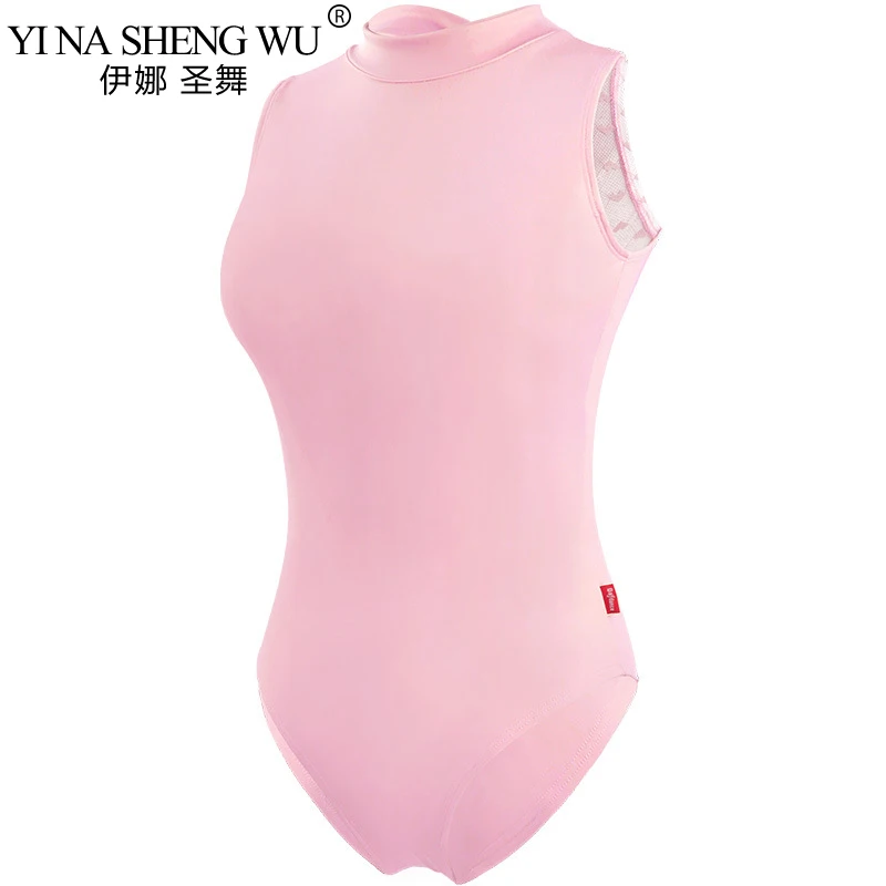 Ballet Leotard for Women Backless Dancing Wear Girl Adult Clothes Small Stand-up Collar Practice | Тематическая одежда и