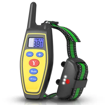 

2 in 1 New Electric Auto Dog Training Collars Waterproof Rechargeable Dog Collar With 400m Remote Control Receiver Pet Training