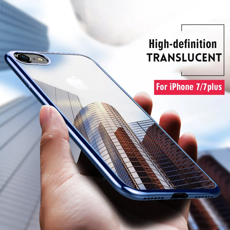 Прозрачный чехол для iPhone 11 ProMax, мягкий силиконовый чехол для iPhone 6, 6splus, 7, 8 Plus, X, XR, XS, XSMax, чехол для телефона