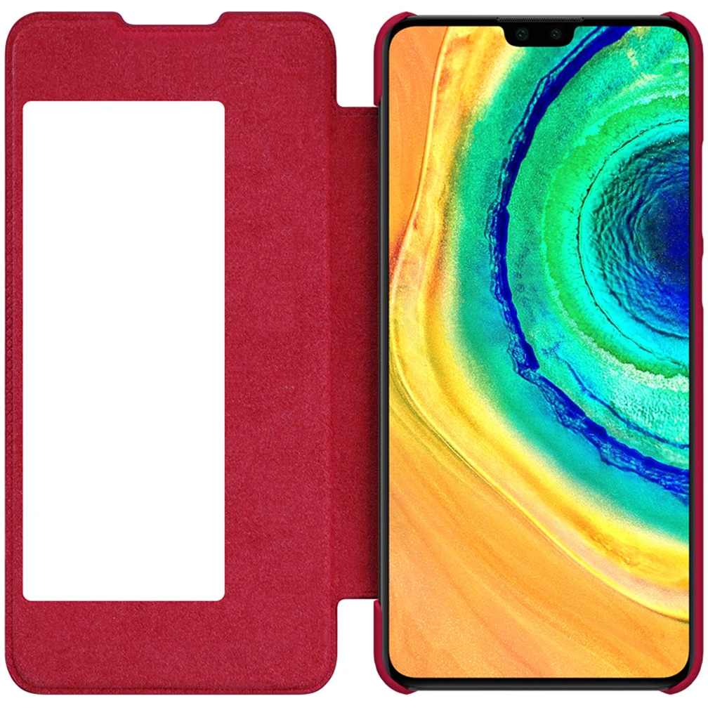 Для Huawei Mate 30 чехол NILLKIN Винтаж Qin смарт функция пробуждения и сна для Huawei Mate 30 Pro 5G чехол Флип кожаный чехол