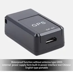 GF07 Magnetic Mini Car Tracker GPS Real Time Tracking Locator  Magnetic GPS Tracker Real-time Vehicle Locator