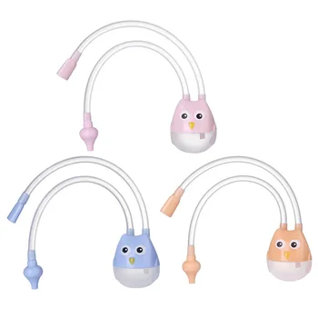 

1PC Anti Backflow Hygienic Sinus Congestion Snot Clears Mucous Baby Nasal Aspirator Safe Sniffling Cleaner Help Breathe Better