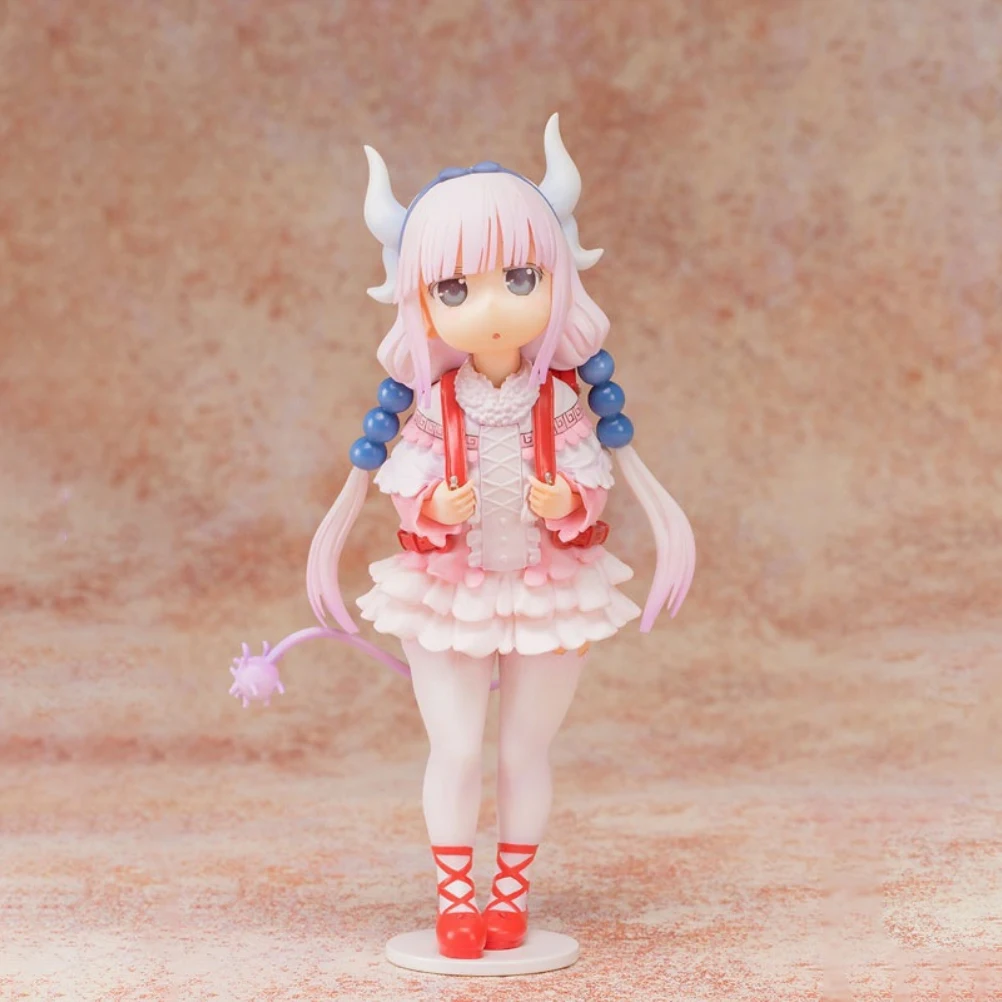 Miss Kobayashi's Dragon Maid Anime Figure Kanna Kamui Action Statue Character Model Doll Toys Gift | Игрушки и хобби