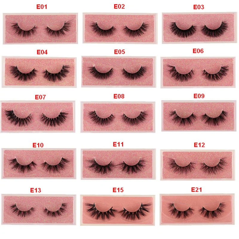 Mink Eyelashes 3D Mink 100% Cruel Eyelashes Handmade Natural Reusable Small Eyelashes False Eyelash K01-K22 E1-E21 Mink Eyelashes 3D Mink 100% Cruel Eyelashes Handmade Natural Reusable Small Eyelashes False Eyelash K01-K22 E1-E21