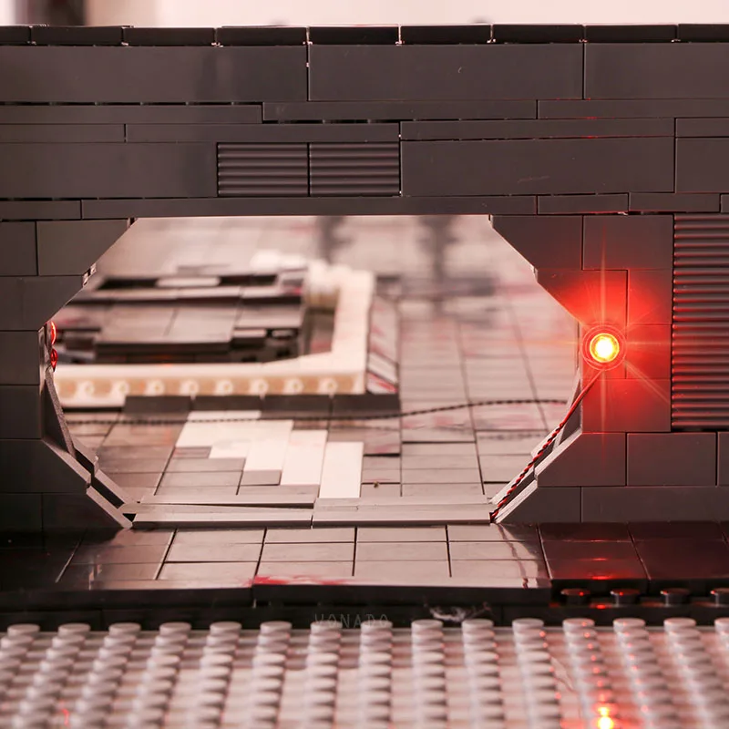 Diy строительные блоки Звездные войны UCS супер космический корабль док 327 вешалка MOC модель совместима с 75192 игрушки для детей
