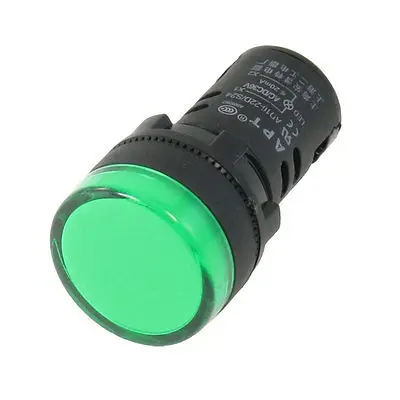 

AC/DC 36V Green LED Power Indicator Pilot Single Light Lamp 22mm