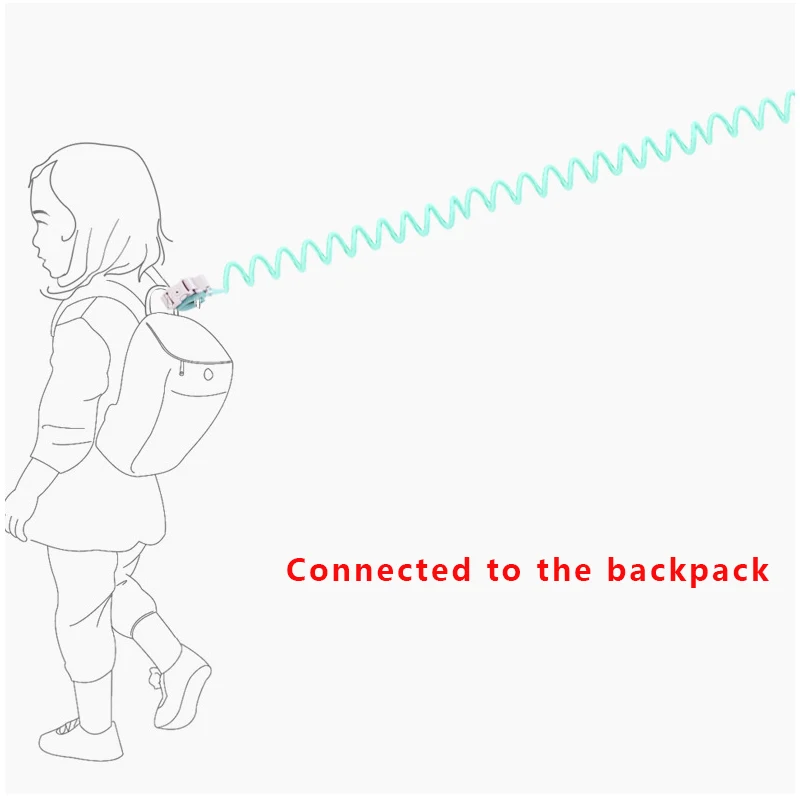 Children Baby Safety Walking Harness Anti Lost Adjustable Traction Rope Reminder Toddler Wristband Walk Assistant belt