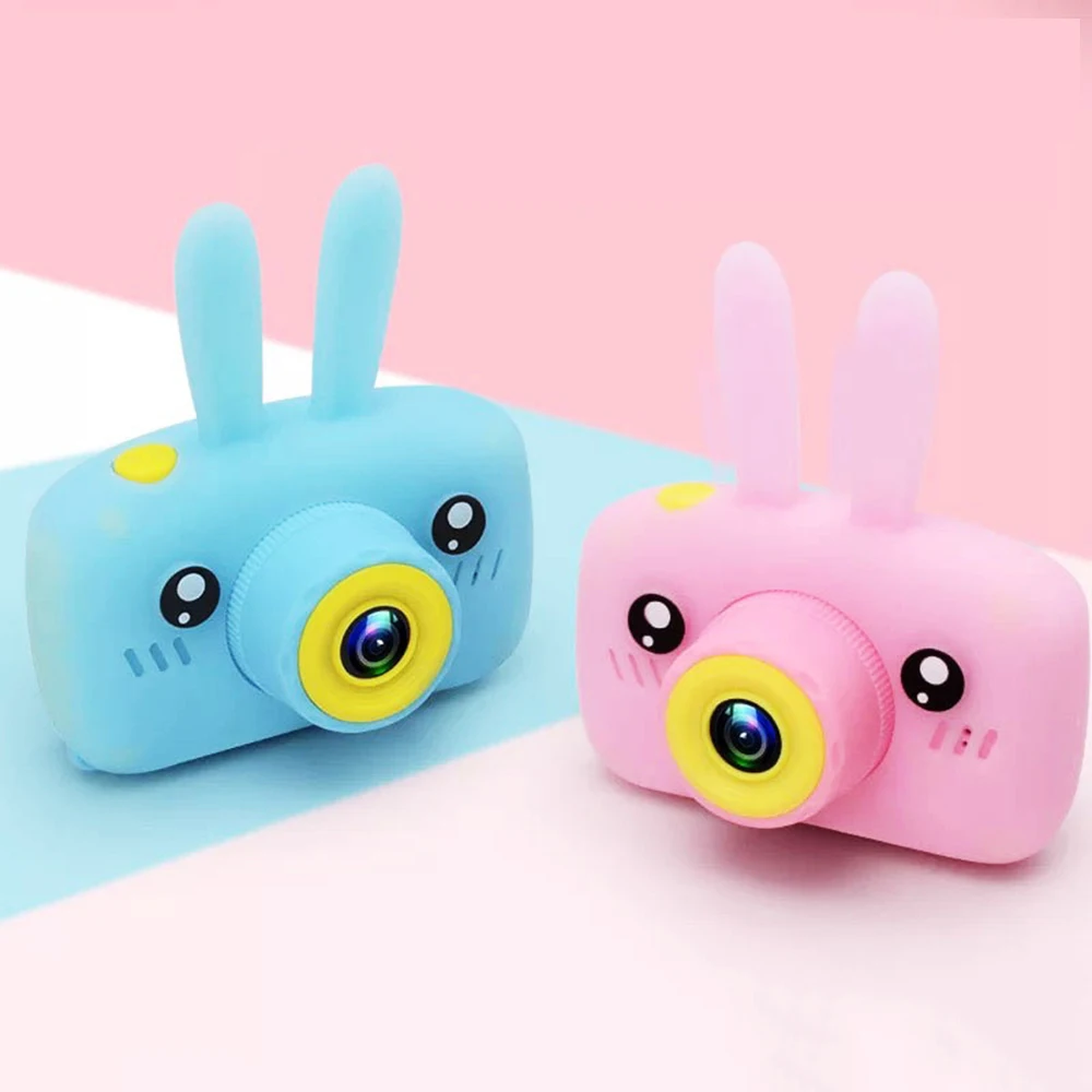 Мини цифровой Камера игрушки для детей игровой консоли 2 дюймов HD Экран платной Подставки для фотографий милый детский подарок на день рождения Аксессуары для игр на улице 16/32G
