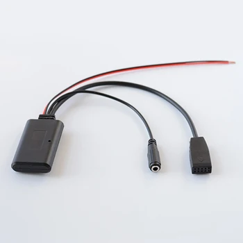 

Cable Adapter Bluetooth Accessories Durable Convenient Schwarz 10Pin Audio