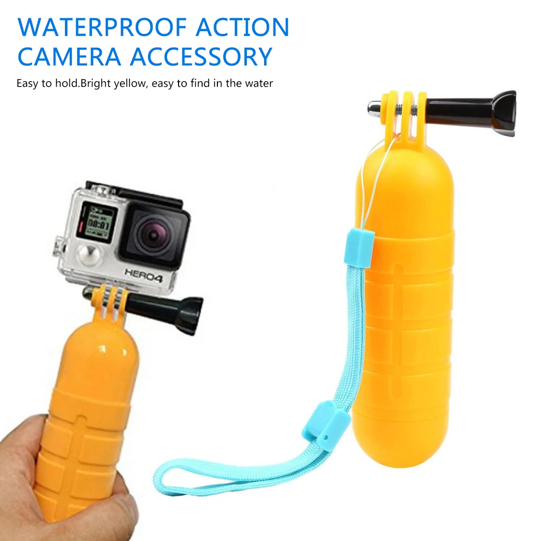 

Grain Buoyancy Rod Floating Self-Timer Selfie Stick Float Handle Mount for Gopro amera sport 4k accessory