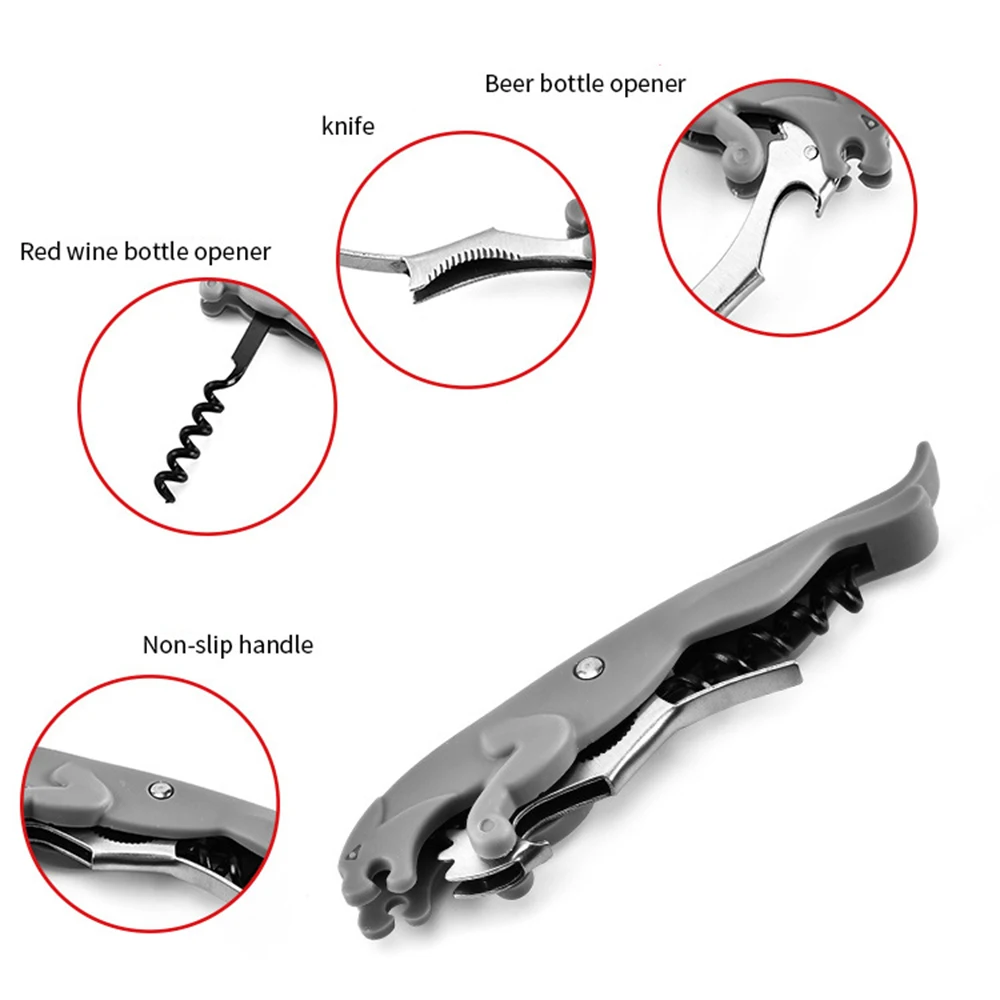 New Leopard-Shaped Bottle Opener Key Ring Chain Dropshipping For Beer Bottle Aluminum Kitchen Keychain Metal Bar Tool Decor Gift