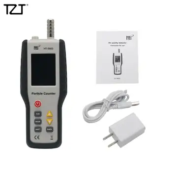 

TZT HT-9600 PM2.5 Detector Particle Monitor Laser Dust Humidity Meter Air Analyzer