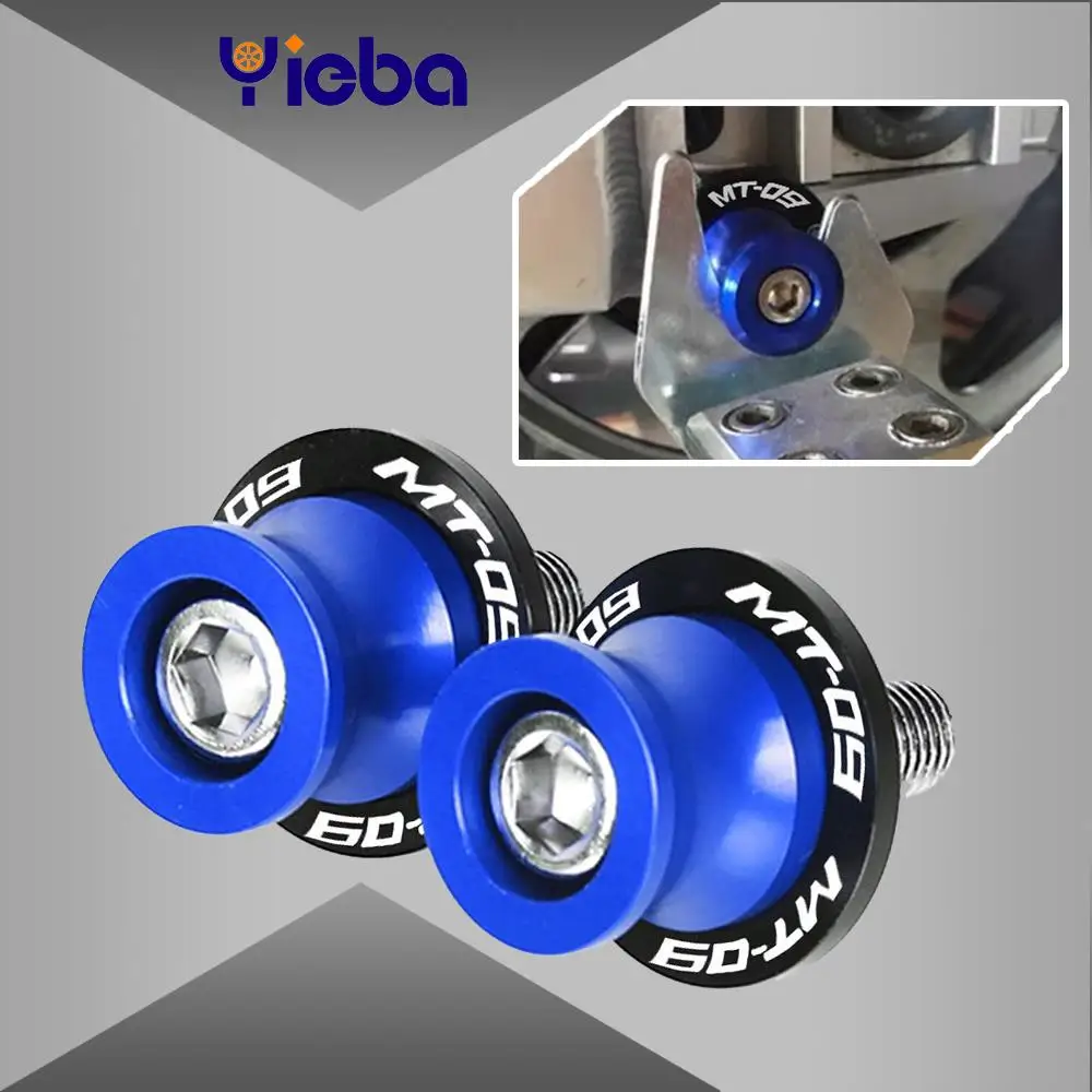 

2023 6MM Motorcycle CNC Swingarm Spools Stand Screws Slider FOR YAMAHA MT09 MT 09 MT-09 2013 2014 2015 2016 2017 2018 2019-2022