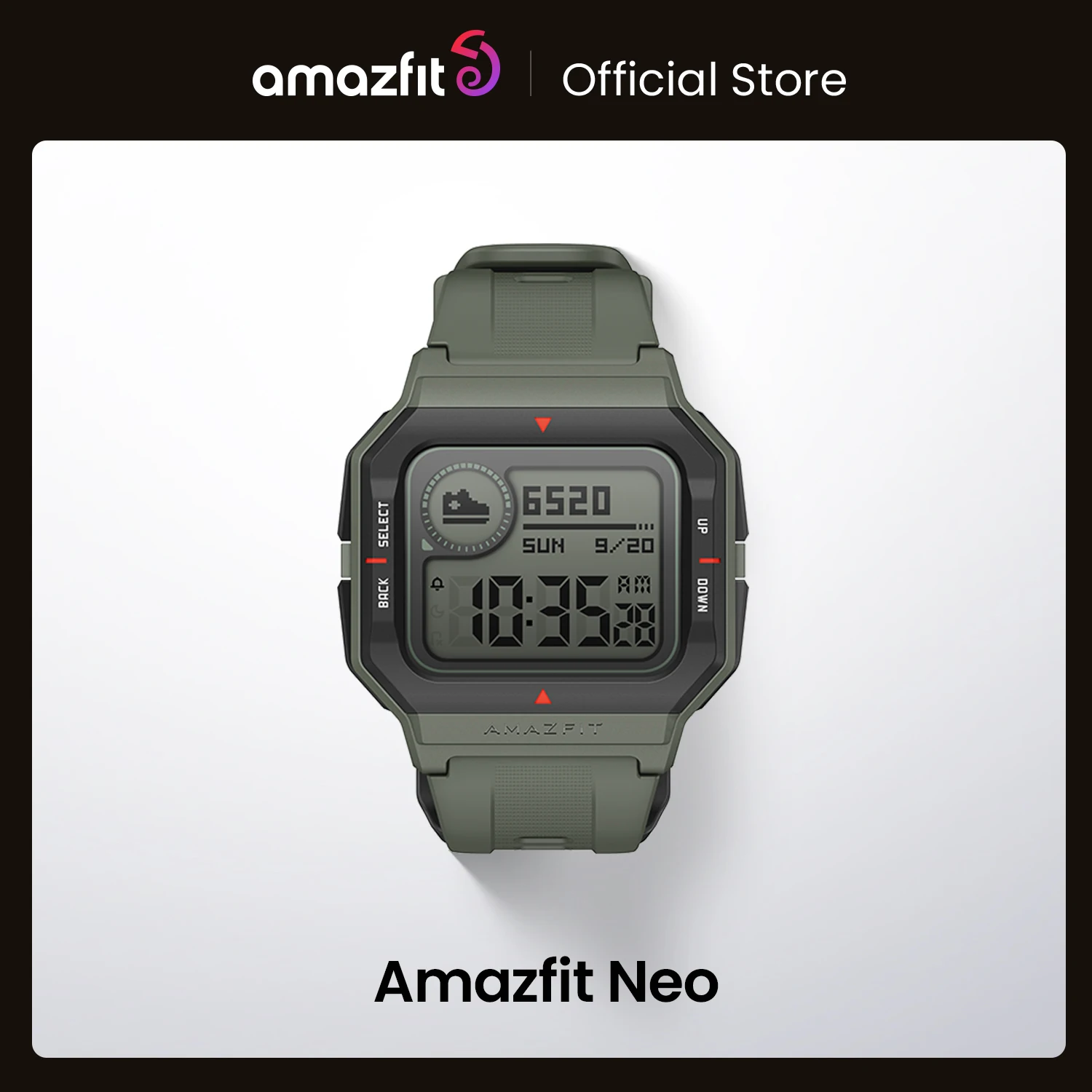 Amazfit Neo Smart Watch 28 Days Battery Life Smartwatch 3 Sports Modes 5atm  Pai Health Assistant For Android Ios Phone - Smart Watches - AliExpress