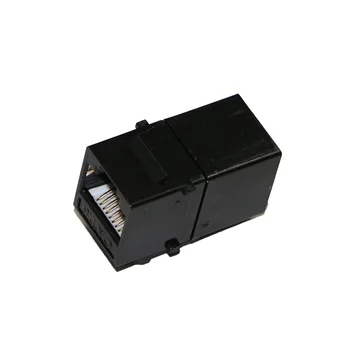 

New Type 30 Pieces UTP Cat 6 Network Inline Coupler Fluke Passed White/Black Color