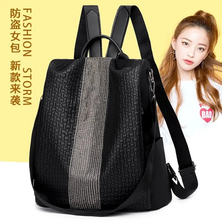 

New Style Oxford Cloth Fashion Top Grade Elegant Multi-functional Anti-Theft Dual Purpose WOMEN'S Bag Manufacturers Wholesale Am