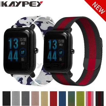 

Milanese Stainless Steel Band Strap For Huami Amazfit Bip BIT Lite Youth Smart Watch Quick Release Pins Metal Wrist band