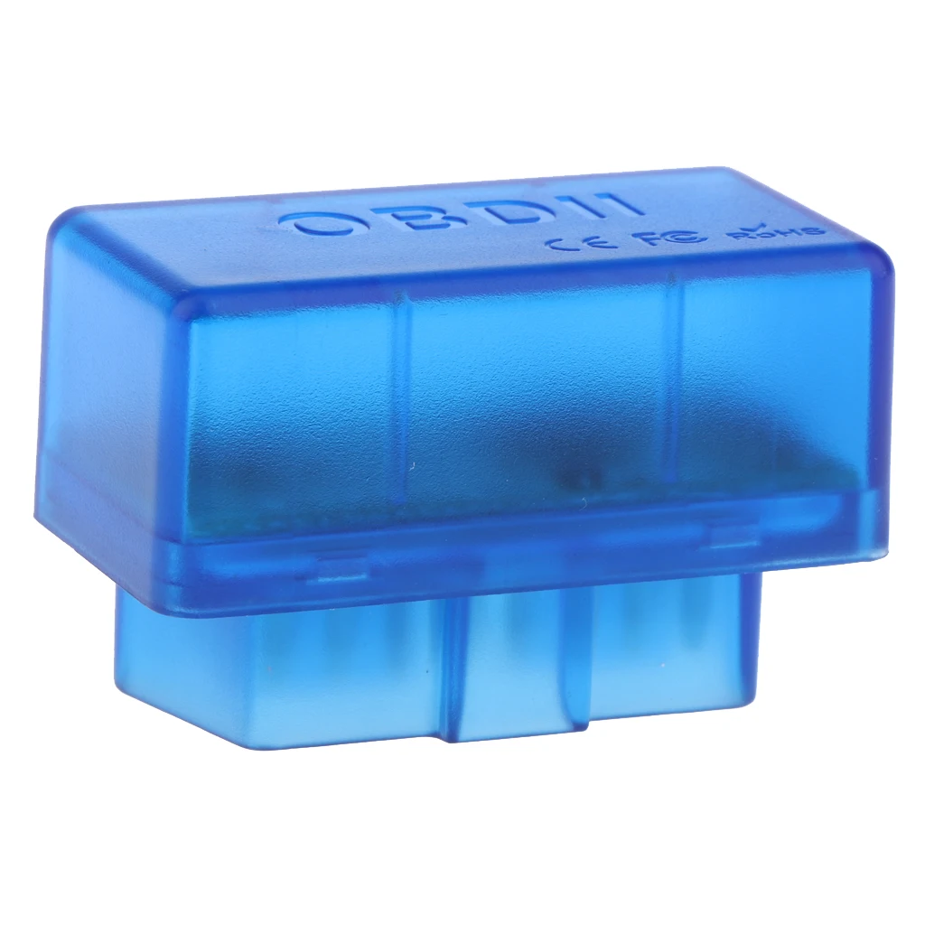 Blue Bluetooth  OBDII Car Diagnostic Scanner Code Reader Tool