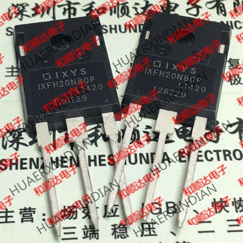 5 шт., новые оригинальные кнопки IXFH20N80P-247 800V 20A