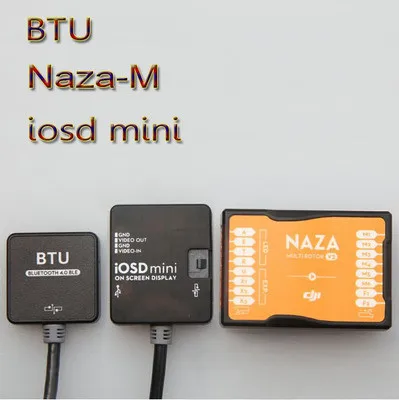 

DJI iosd mini and Naza-M BTU Bluetooth module OSD