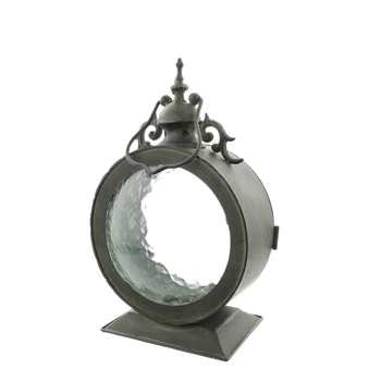 

Vintage Metal+Glass European Wall Hanging Candle Holder Wedding Candlestick Hanging Lantern Home Wedding Decorative Candle