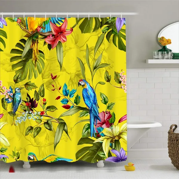 Color-12 Летающий орел, Подсолнух, ванна, Cutains, птица, животные, водонепроницаемый полиэстер, моющиеся шторы для ванной, декоративные занавески для душа - Цвет: Color-12