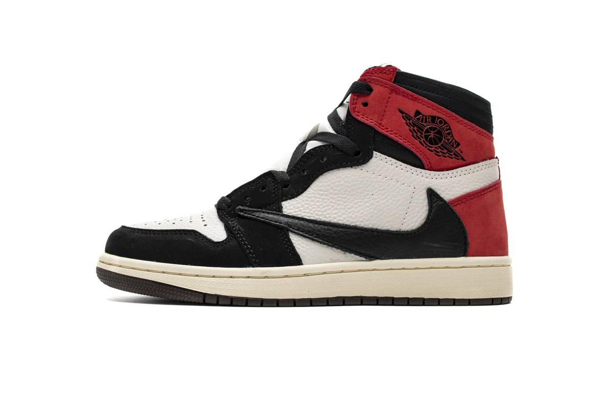 NIKE Air Jordan 1 High OG TS SP Черный Красный мужские баскетбольные кроссовки удобные дышащие кроссовки Новое поступление# CD4487