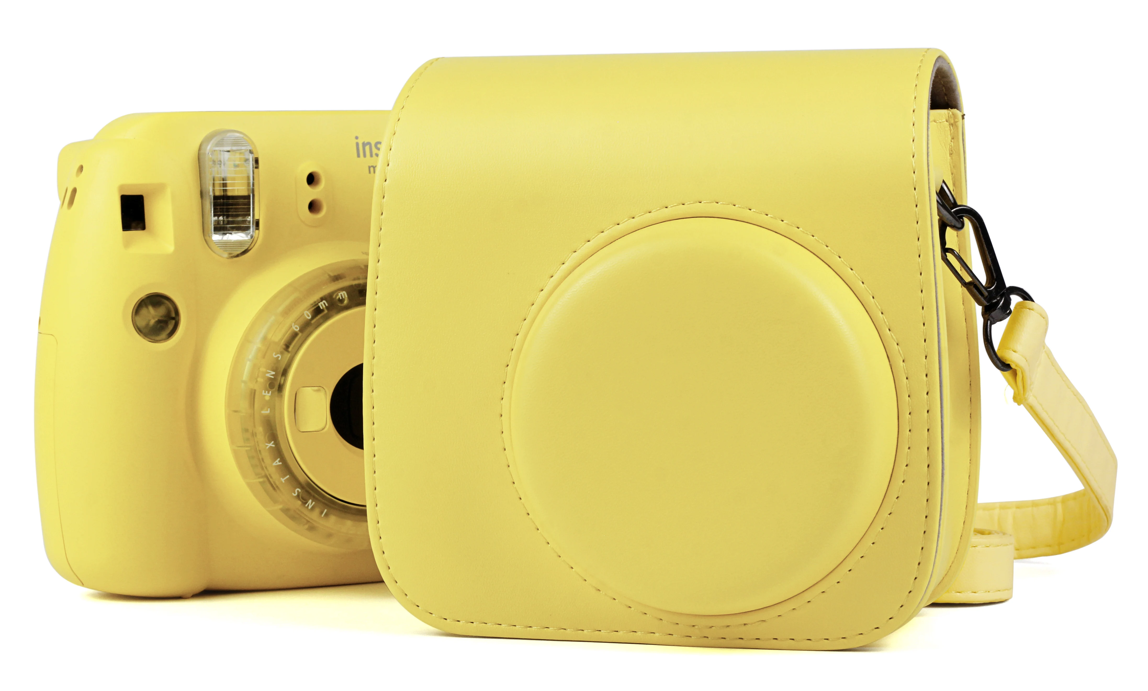 Фиолетовая Сумка из искусственной кожи Instax Mini чехол с плечевым ремнем для Fujifilm