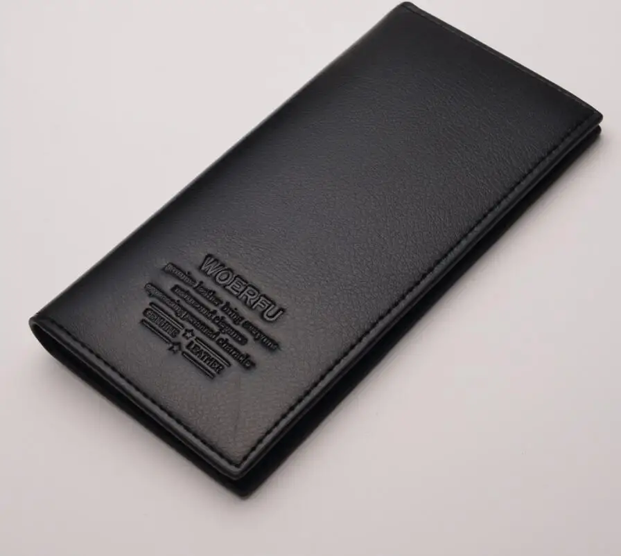 

2019 New BB5 Vintage Man Wallet Male Slim Pu Leather Bifold Business Long Wallet Card Coin Wallet Purse Cartera Hombre