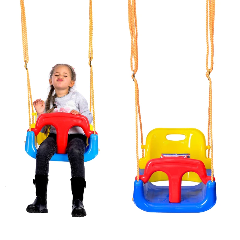 Set Children's Outdoor Toys Swing Non-slip Hanging Chair Baby Sports Toys Indoor Trapeze 2