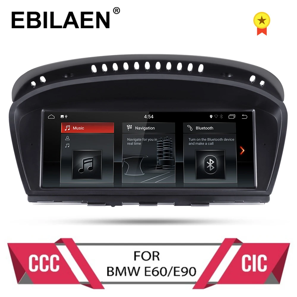 Продажа Android 9,0 автомобильный dvd плеер для BMW 5 серии E60 E61 E62 E63 3 серии E90 E91 CCC CIC система Авторадио font b gps b font навигация Мультимедиа