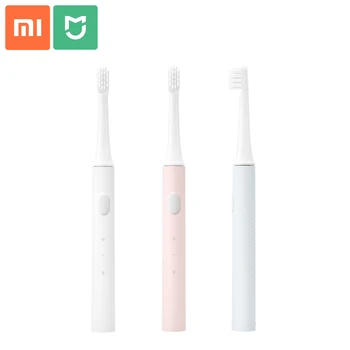 

Colorful Xiaomi Mijia T100 Sonic Electric Toothbrush Support Brosse A Dent Electrique Brush Heads Adult Sonic Toothbrush Xiaomi