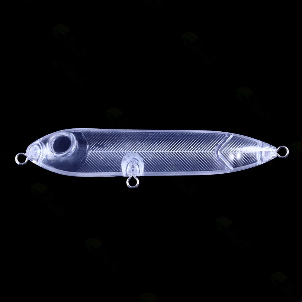 Crankbait em Branco Pçs sem Pintura Isca Corpos Lápis Iscas Artificial Popper 10cm 10g 50 1 Iscas artificiais