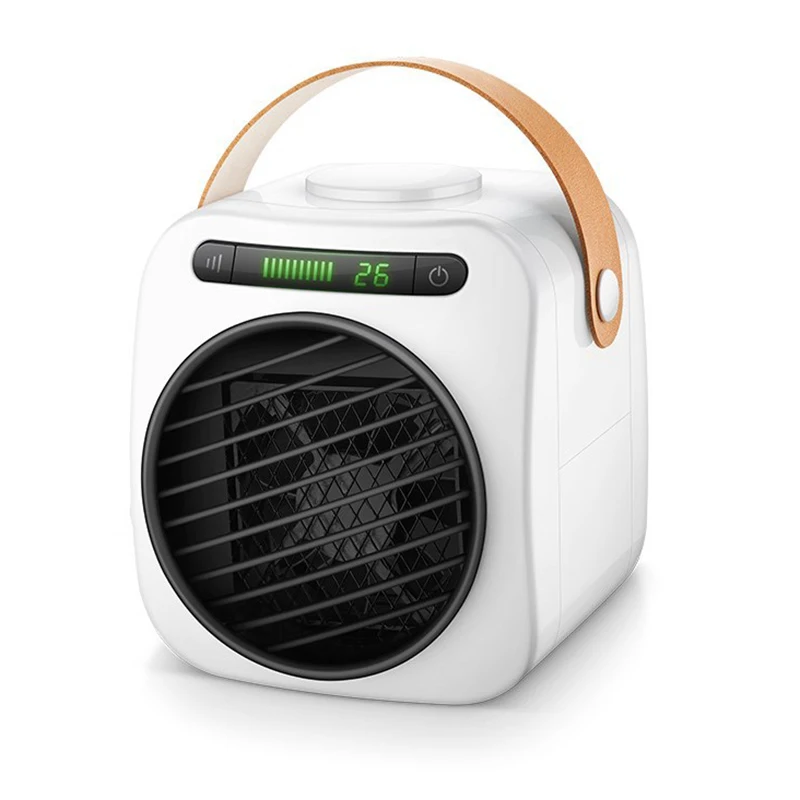 

Personal Air Cooler 3 in 1 Portable Mobile Air Conditioner Humidifier Purifier Table Fan Home JA55