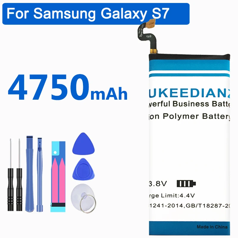 GUKEEDIANZI 4750 мАч EB-BG930ABE батарея для samsung GALAXY S7 G9300 SM-G9300 SM-G930 G930 G930F телефон батарея+ внешний аккумулятор для S7