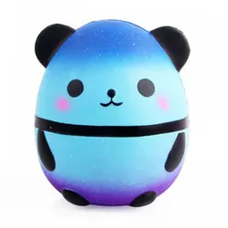 Ovo de panda em tamanho grande, brinquedo realista, céu estrelado, fofo, panda, animais, alívio do estresse, presente de natal para crianças, adultos