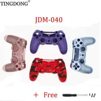 

Replacement Smooth Soft Housing Shell For jds 040 JDM-040 DualShock 4 PlayStation 4 PS4 Pro V2 Controller Faceplate Back Case