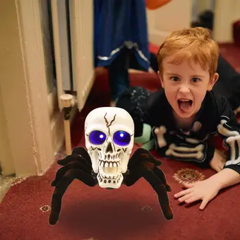 

Remote Control Spider Toy Wall Climbing Spider Gift Model for Holiday Halloween Christmas