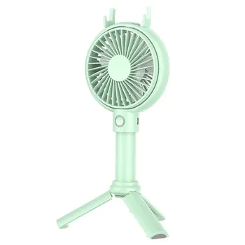 

F12 multifunctional handheld fan silent portable electric fan Plastic Ordinary Round Angle adjustment Endurance