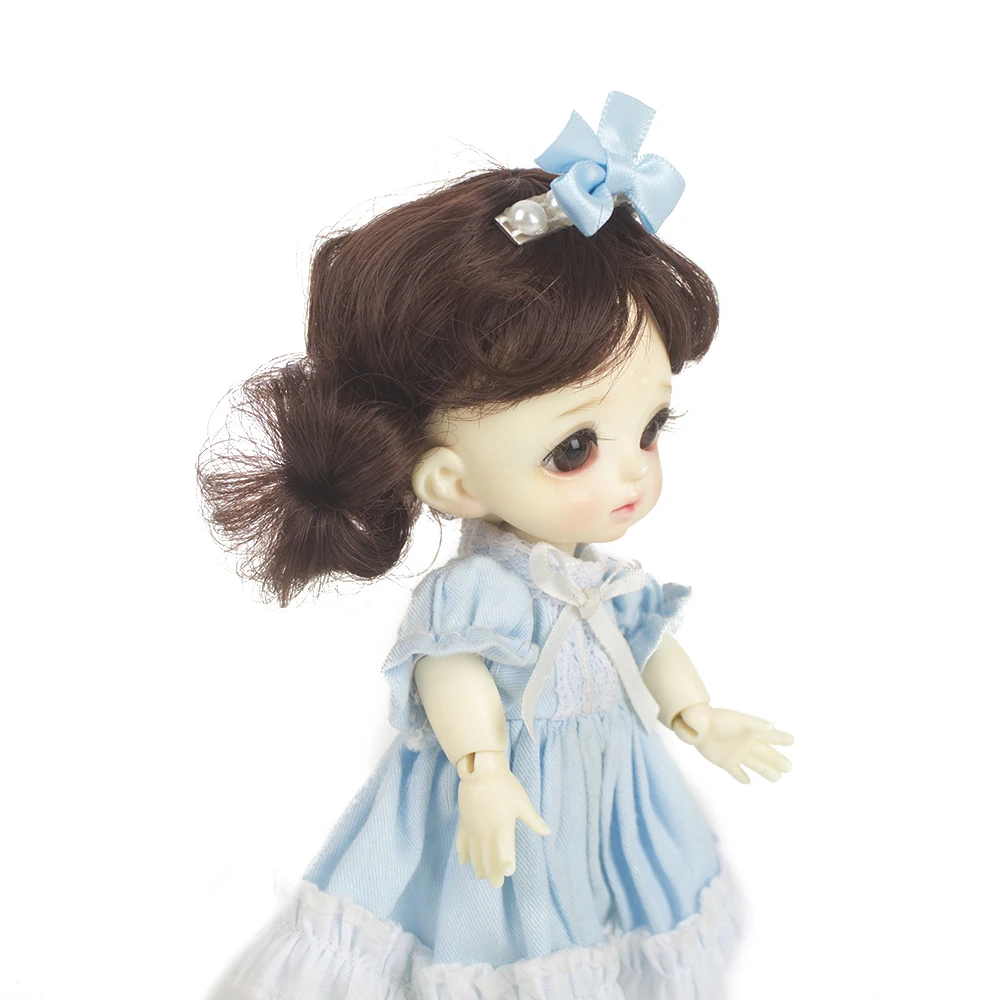 1/8 BJD кукла парик мохеровый материал для 5 до 6 дюймов окружность головы кукла голова для милой куклы