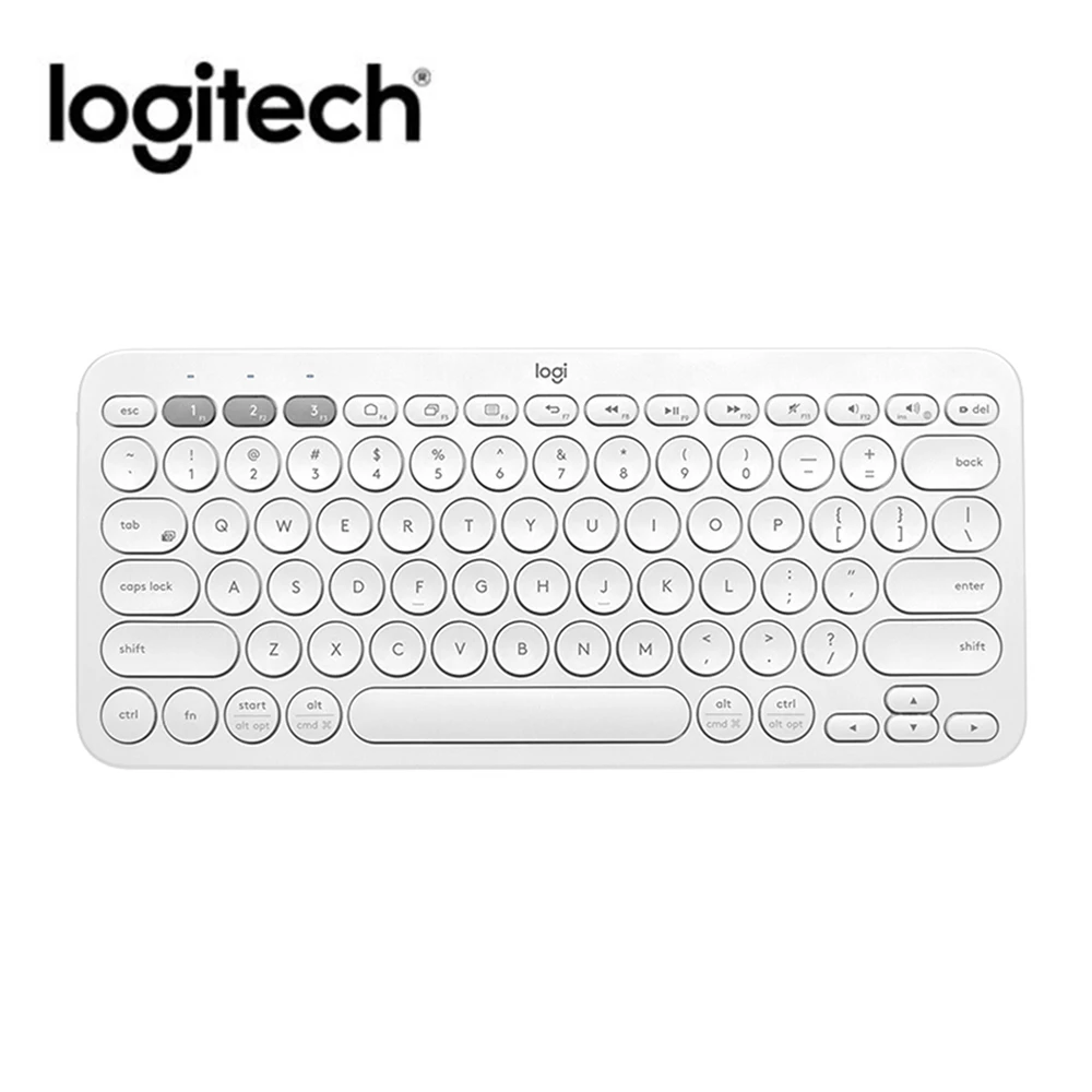 

Logitech K380 Wireless Bluetooth Keyboards for Android IOS Phone Portable Ultra thin mute Multi-Device Keyboard For PC laptop