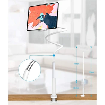 

Support for Tablet Smartphone Dual Use online Lesson Support for Ipad Sleeping Arm 360° Rotation Compatible 4-10.6 Inch