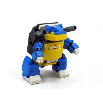 

200pcs Blastoise Building Blocks Toys For Children Pokemones Action Figure Model Kids Toy Original Design Assembling Bricks Toy