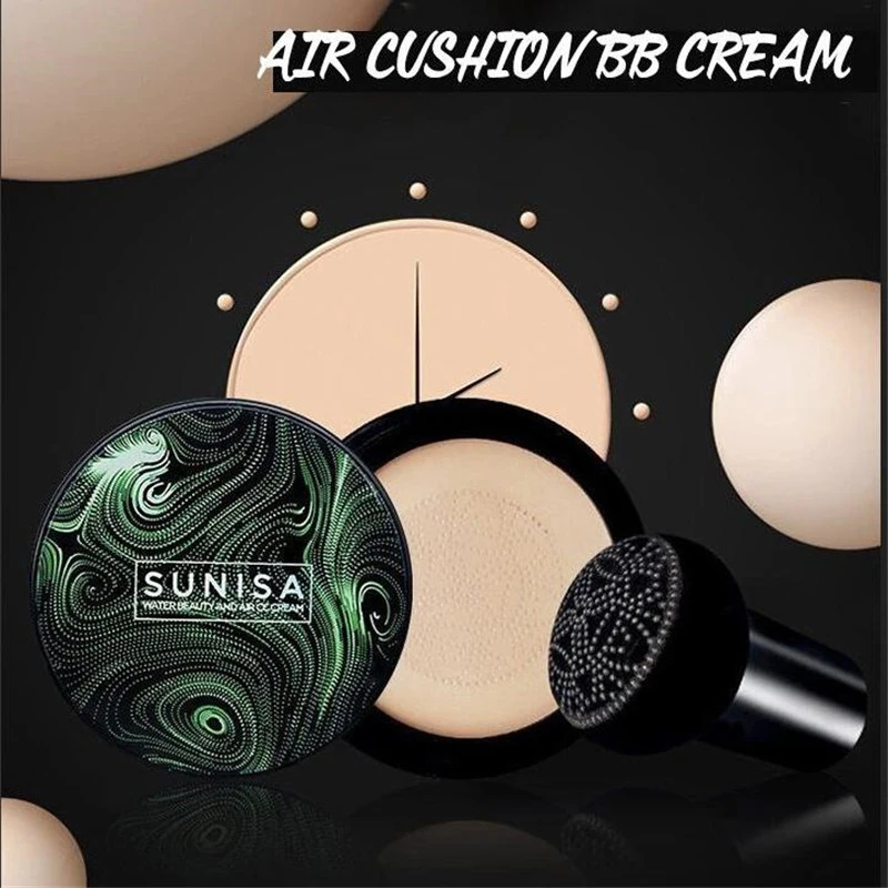 SUNISA Air Cushion CC крем Грибная голова полное покрытие консилер крем макияж TSLM2