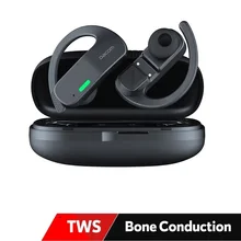 DACOM – écouteurs Bluetooth à Conduction osseuse TWS, oreillettes étanches, sans fil, stéréo, pour sport, AAC, type c 