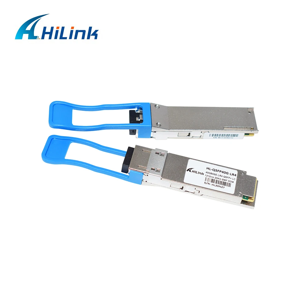 40 гигабитный QSFP LR4 20 км 1310 нм DDM однорежимный оптический модуль приемопередатчика