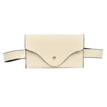 

Womens PU Leather Mini Belt Bag Waist Fanny Pack Key Phone Bag Money Pouch Purse Hasp Wallet /BY